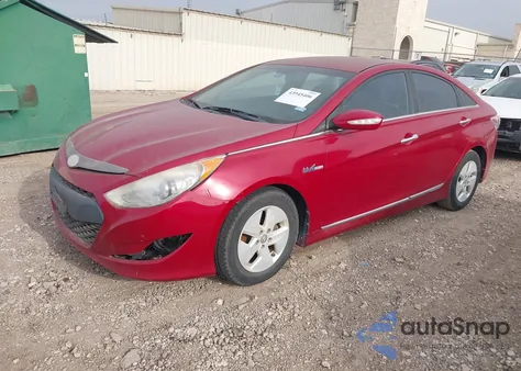 2012 Hyundai Sonata Hybrid z USA, uszkodzony, nr VIN KMHEC4A40CA034374